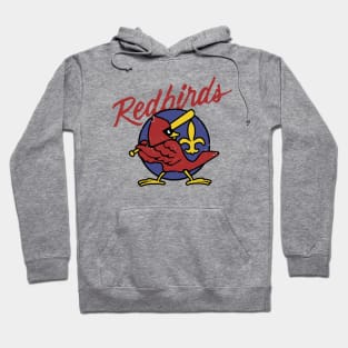 Louisville Redbirds Defunct Vintage Baseball Hoodie